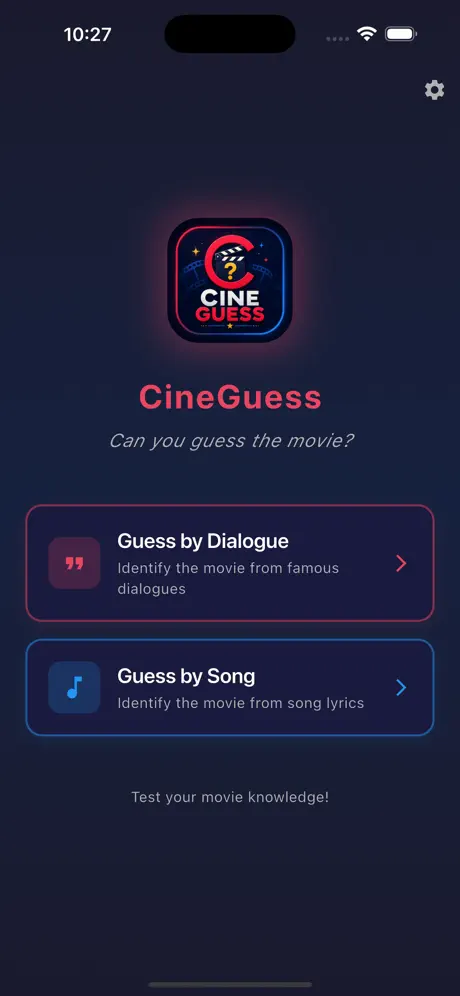 Home Screen